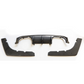 BMW F80 M3 & F82 M4 (2015–2020) V Style Carbon Look Rear Diffuser Valance