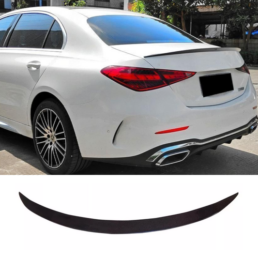 Gloss Black AMG Style Trunk Spoiler Wing for Mercedes Benz C-Class W206 (2021)