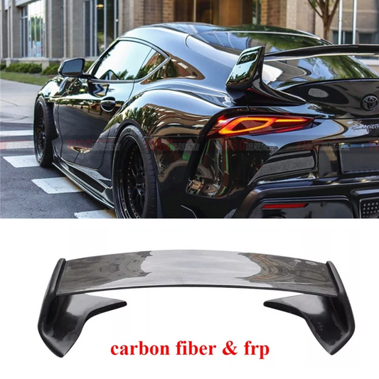 Toyota Supra A90 Real Carbon Fiber Boot Spoiler Wing (2019-2021)