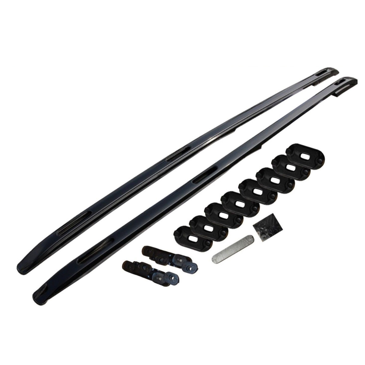 Land Rover Discovery 5 L462 (2017+) Roof Rails Aluminium Bars/Rack Gloss Black