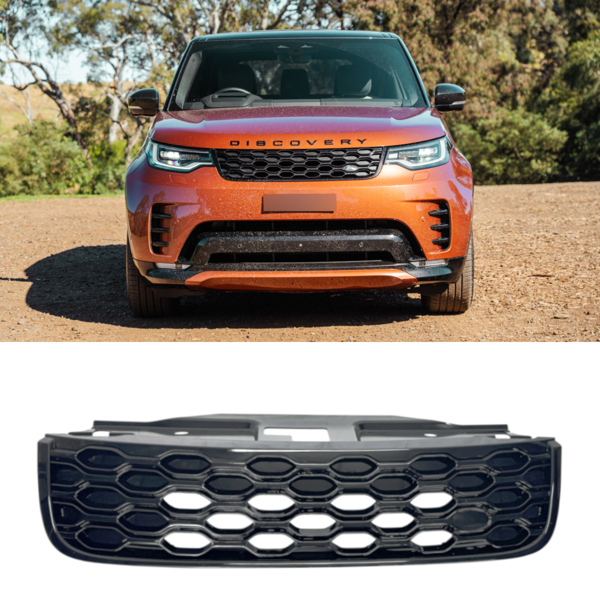 Land Rover Discovery 5 L462 (2021+) Front Grill Grille Dynamic Style Gloss Black