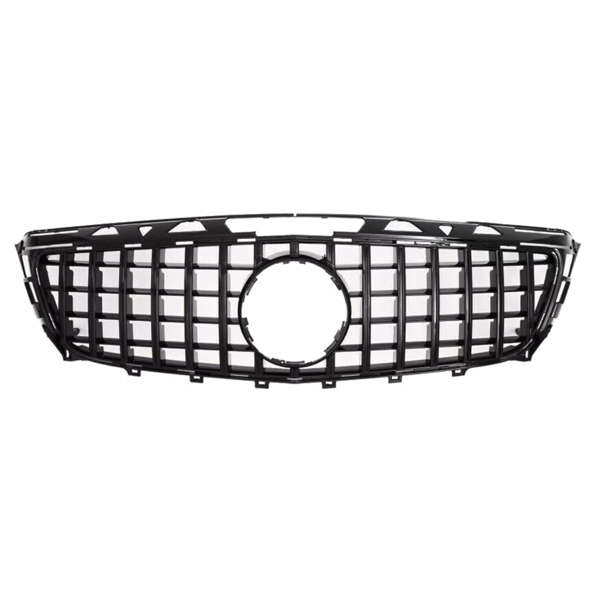 Gloss Black Panamericana GT Front Grille for Mercedes CLS Class W218/C218 (2011-2014)