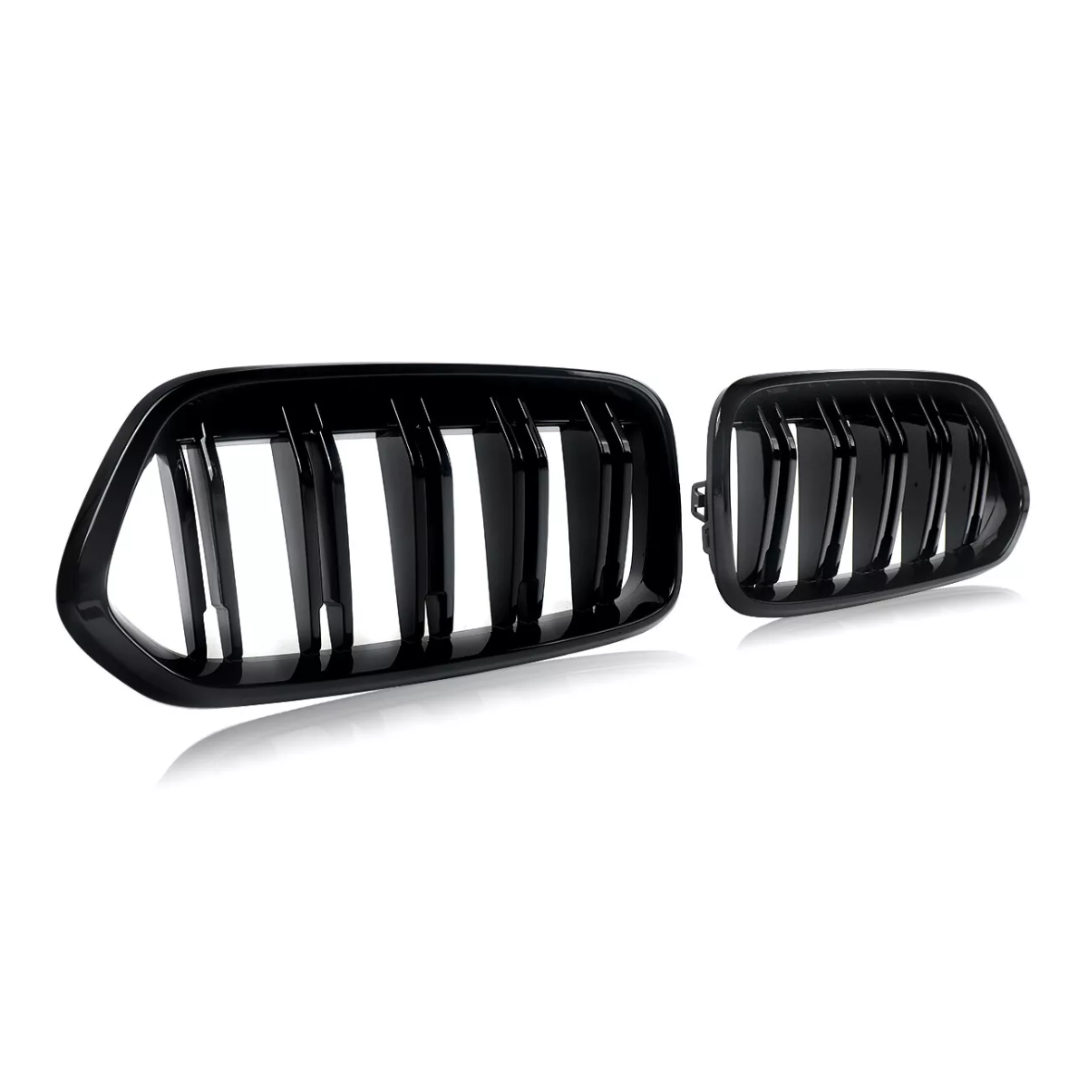 Gloss Black M Performance Front Radiator Kidney Grilles for BMW X2 F39 2018-2023