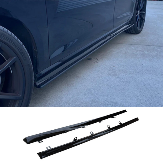 Gloss Black Side Skirt Extension Blades