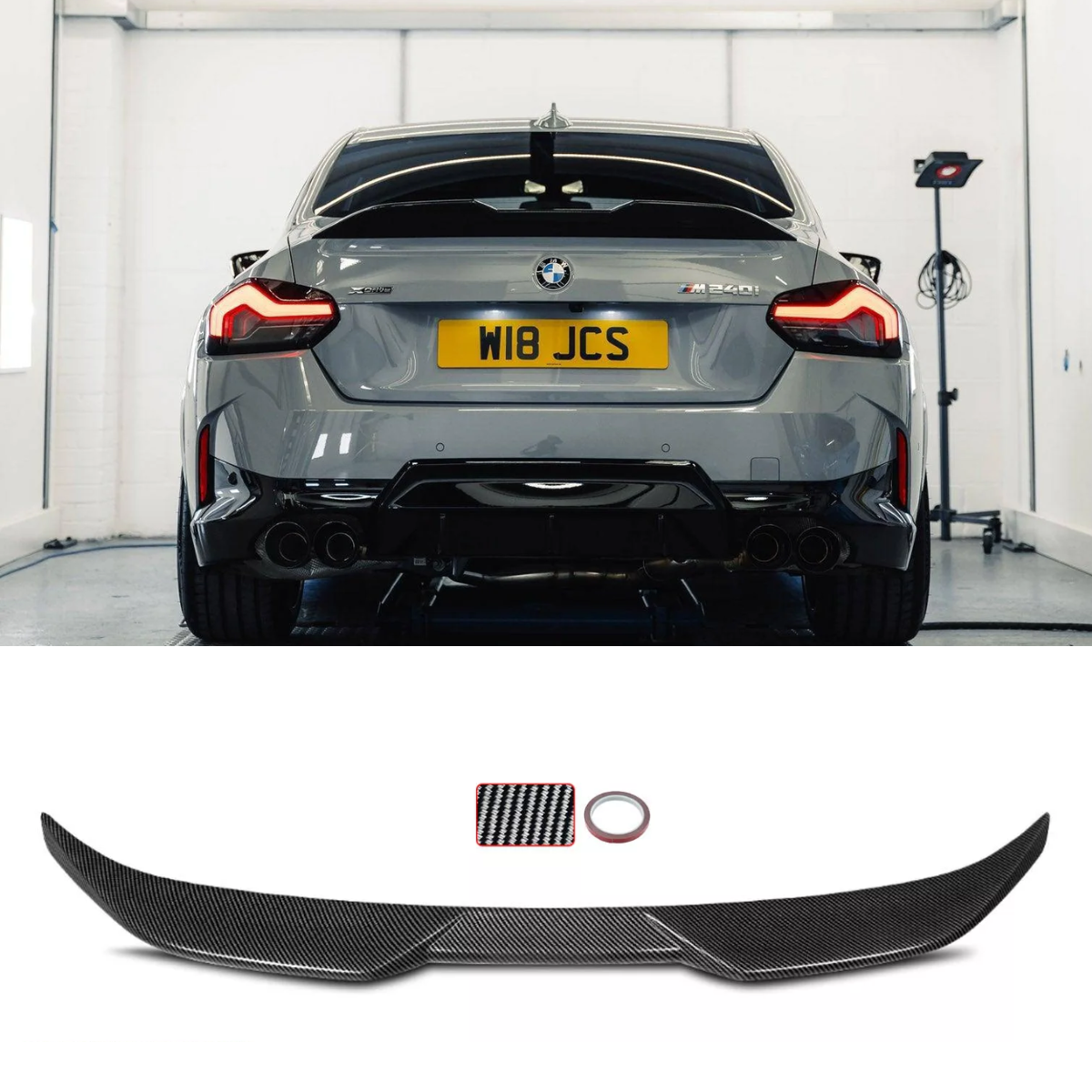 Performance Style Carbon Look Rear Boot Spoiler