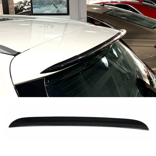  Roof Extension Lip Spoiler Painted Gloss Black