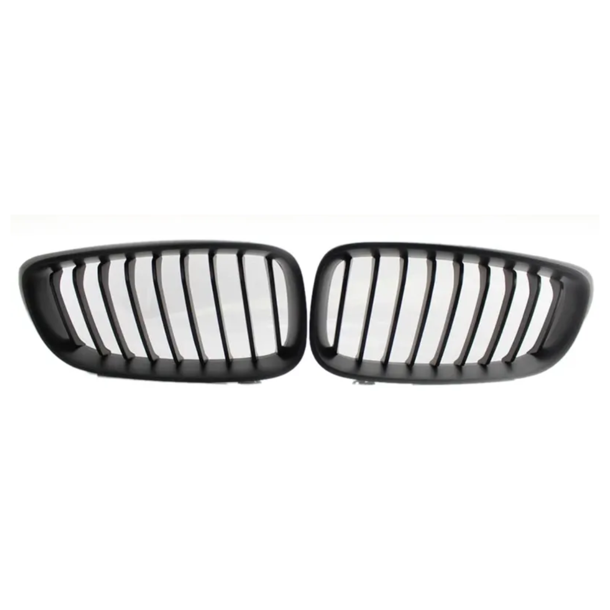 Matte Black Performance Front Kidney Grilles Pair