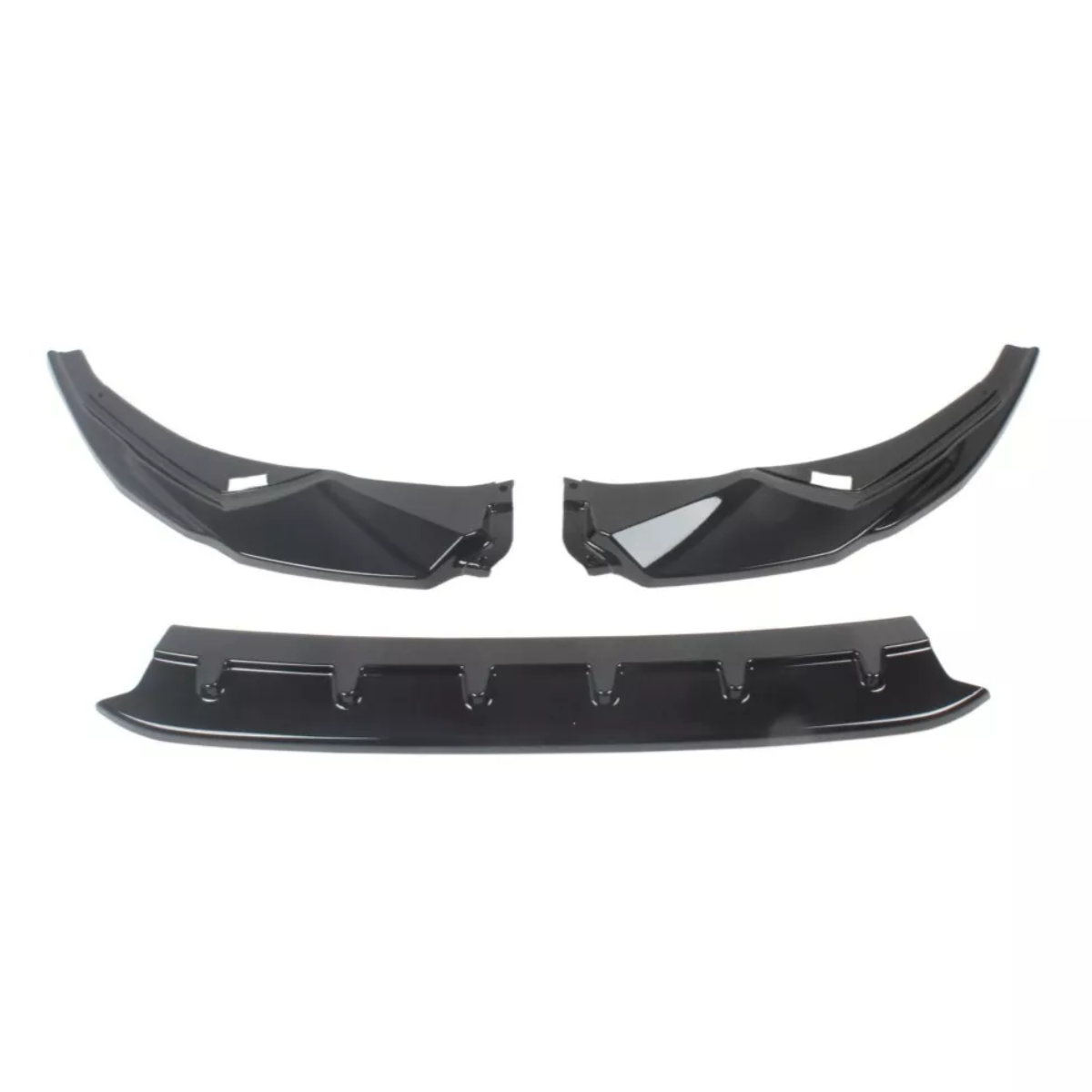 AUDI A3 8Y (2020+) Front Lip Splitter Spoiler - Gloss Black