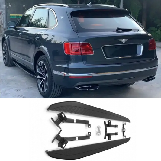 Bentley Bentayga (2017-2020) Running Board Side Step Black