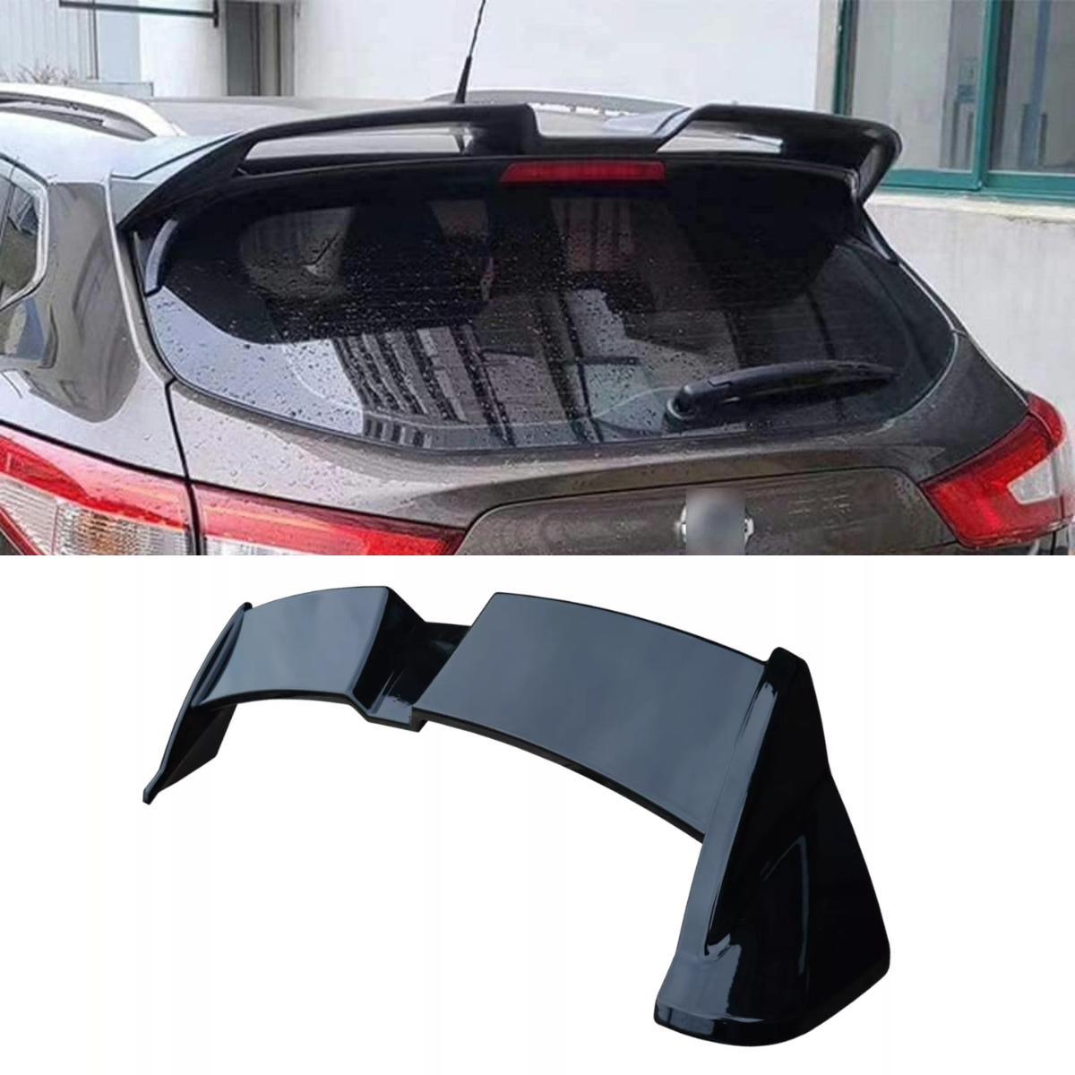 Gloss Black Oettinger Style Rear Boot Roof Spoiler