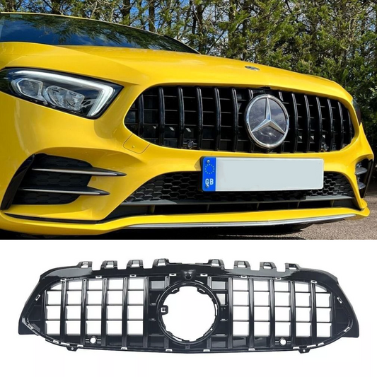 Mercedes Benz A Class W177 Gloss Panamericana GT Front Grill Grille (2018)