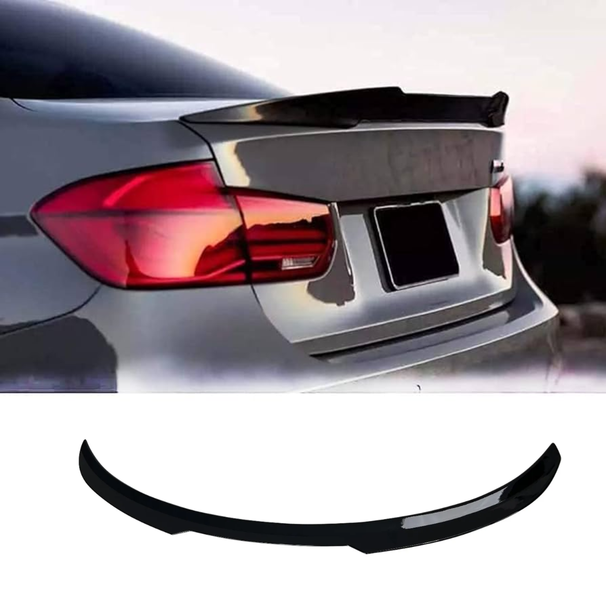 REAR BOOT LID SPOILER LIP GLOSS FOR BMW F34 3 SERIES GT GRAN TURISMO M4 