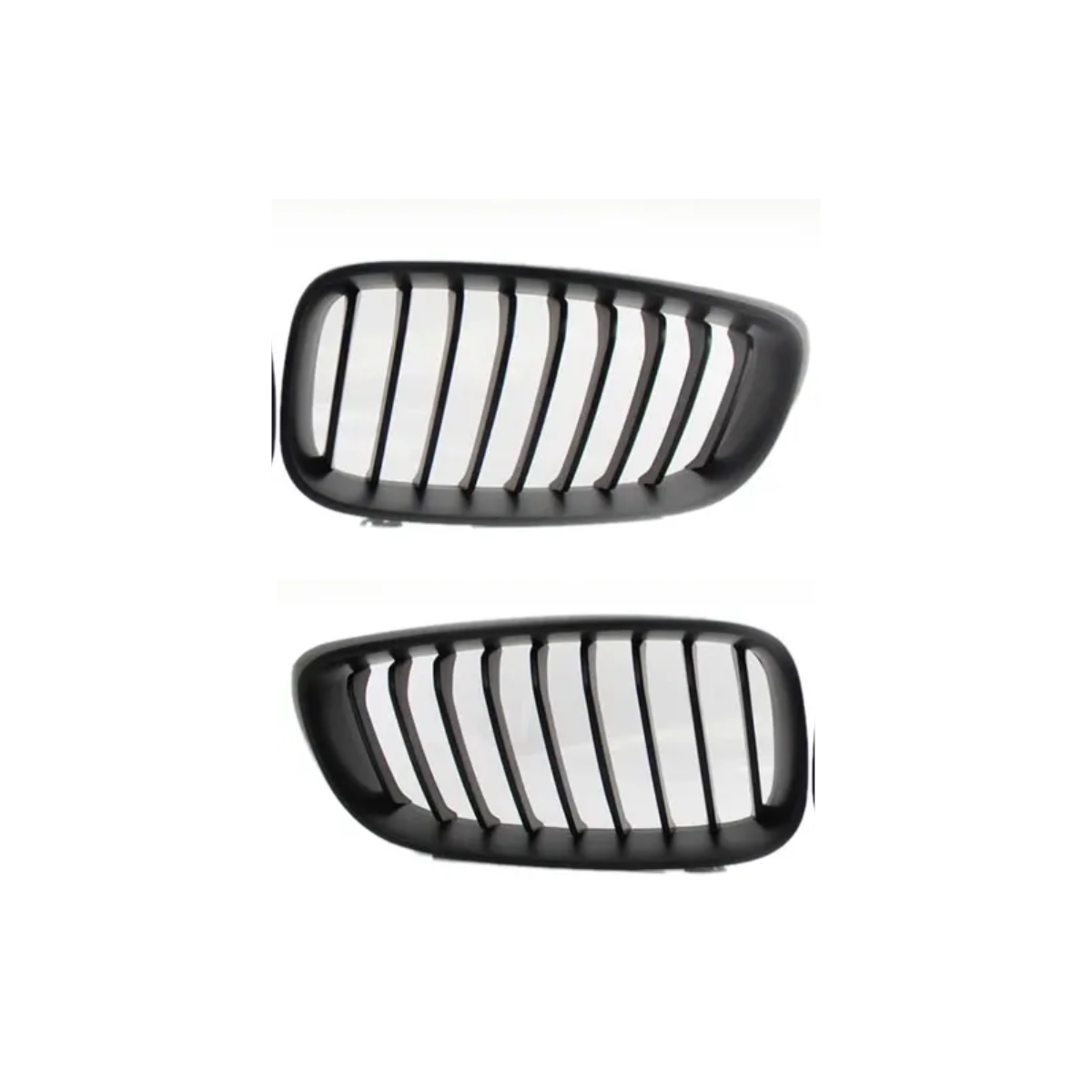 Matte Black Performance Front Kidney Grilles Pair