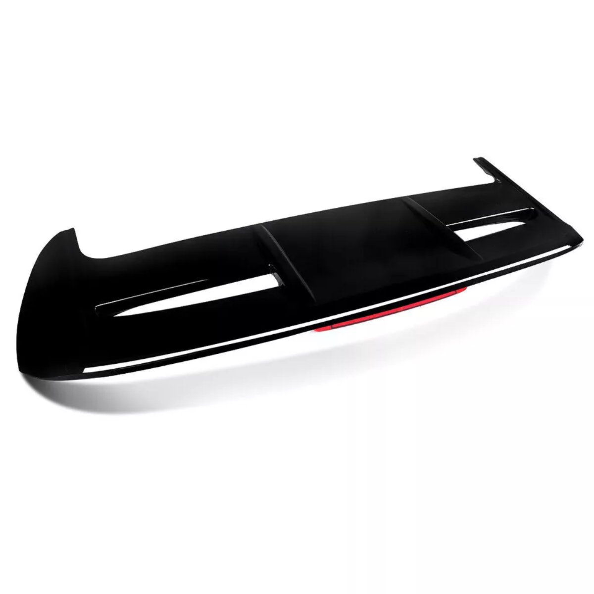  Rear Boot Roof Spoiler Gloss Black OEM Quality