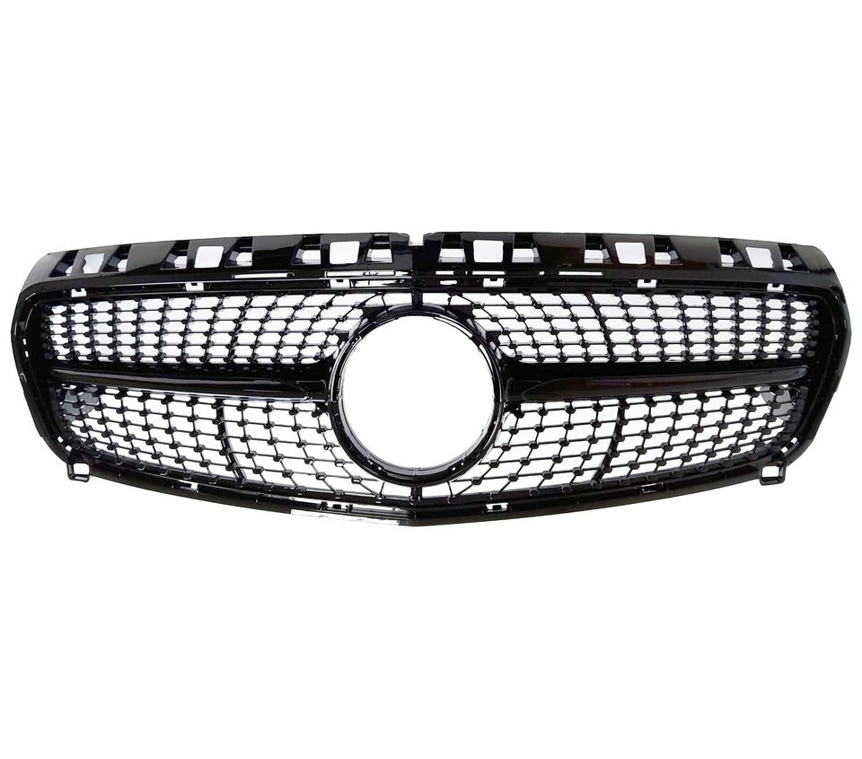 DIAMOND STYLE FRONT BUMPER GRILLE 12-15 PRE-FACELIFT FOR MERCEDES A CLASS W176 