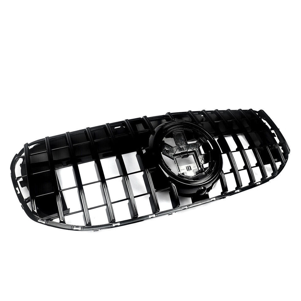 FRONT GRILLE GRILLE AMG PANAMERICANA GTR STYLE GLOSS FOR MERCEDES GLS W167 X167