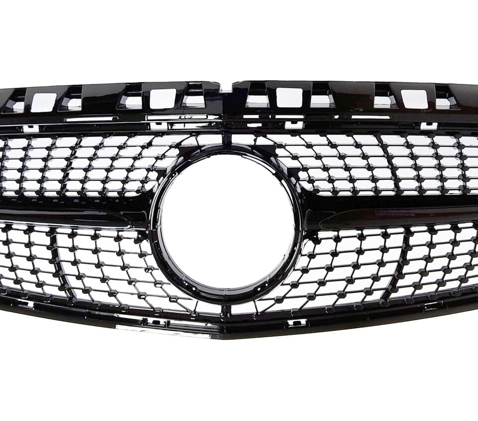 DIAMOND STYLE FRONT BUMPER GRILLE 12-15 PRE-FACELIFT FOR MERCEDES A CLASS W176 