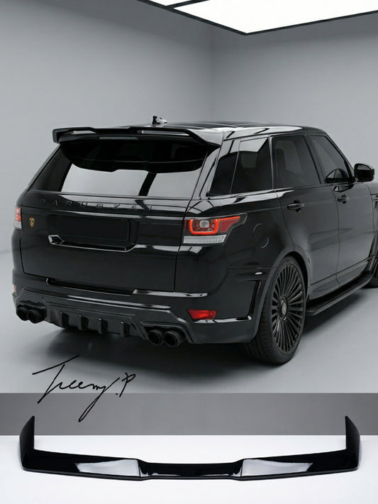 Land Rover Range Rover Sport L494 rear top roof spoiler gloss black 2013 to 2018