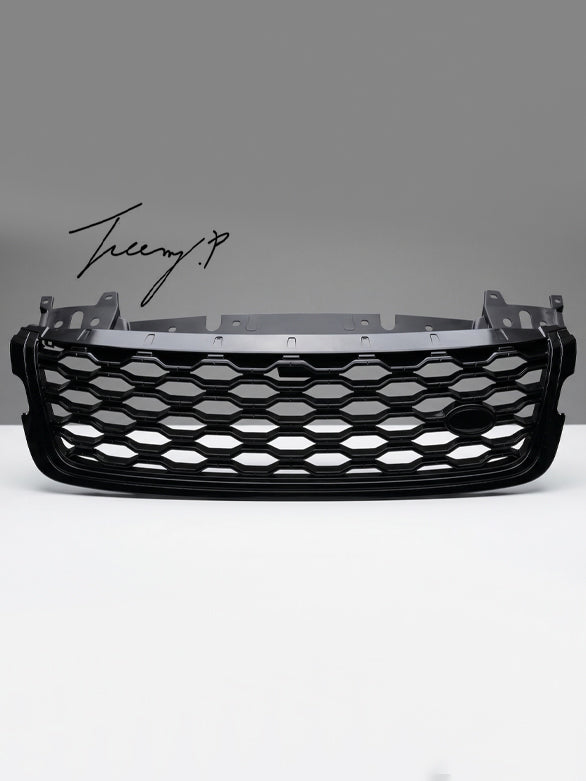 Range Rover Velar SVA style front bumper grille gloss black 2017 and newer

