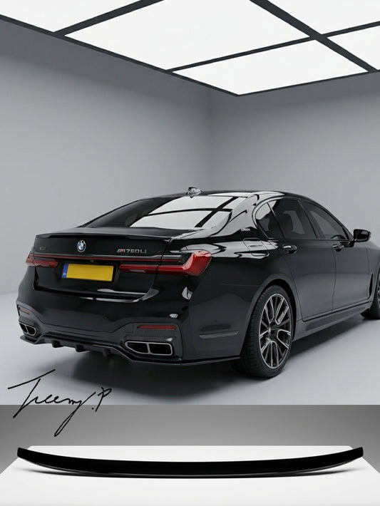 BMW 7 Series G11 G12 M Sport rear boot spoiler bodykit fit 2015 to 2022
