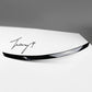 Audi A6 C7 4G saloon S6 style rear boot spoiler wing glossy black 2011 to 2018
