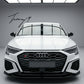 Audi S3 8Y front lip splitter spoiler gloss black body kit upgrade 2020+
