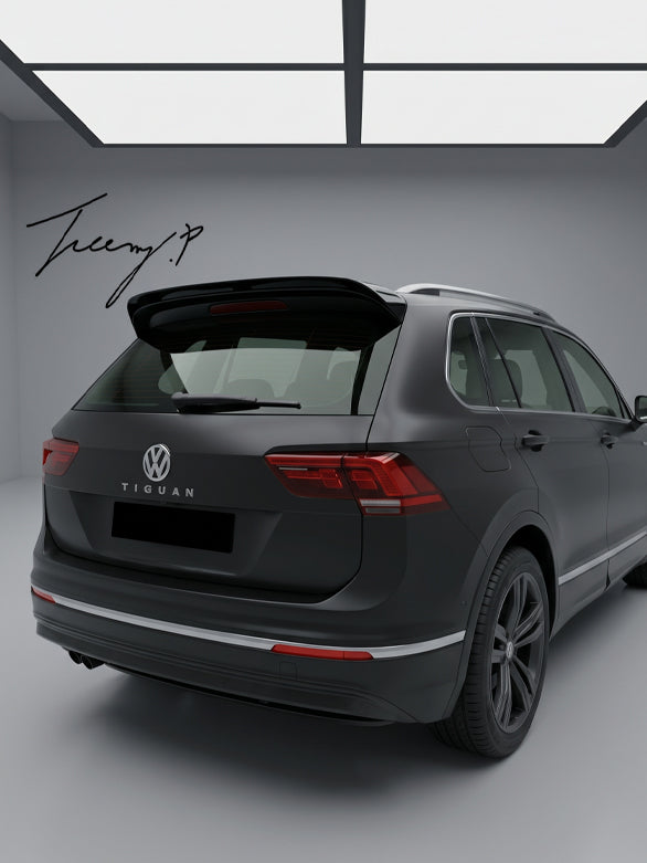 VW Tiguan MK2 R Line roof spoiler 2015 to 2020
