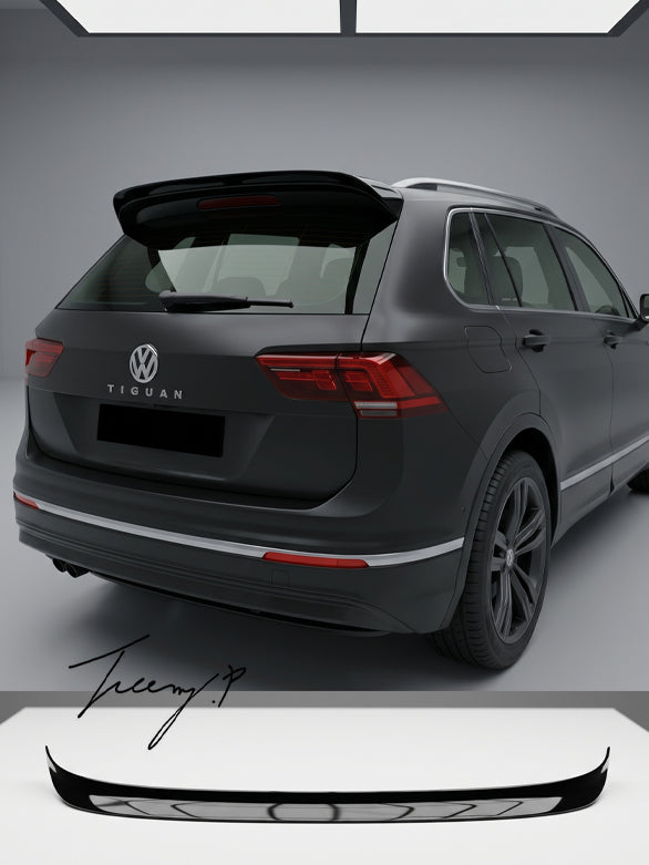 VW Tiguan MK2 R Line roof spoiler 2015 to 2020
