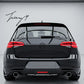 VW Golf 7.5 rear diffuser with LED lights