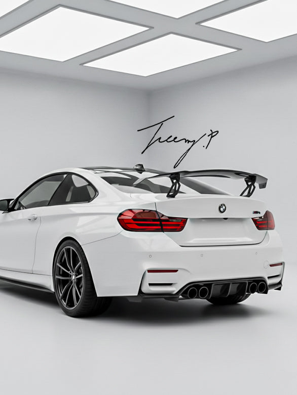 BMW F80 M3 F82 M4 M5 M6 VORSTEINER STYLE REAR SPOILER GLOSS BLACK