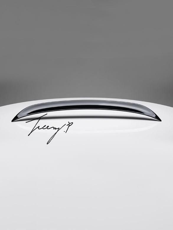 Ford Mustang Mach E rear roof spoiler gloss black 2021+
