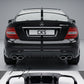 Mercedes C Class W204 C204 sport rear bumper diffuser aggressive sporty rear upgrade
