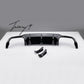 Mercedes C Class W204 C204 sport rear bumper diffuser aggressive sporty rear upgrade
