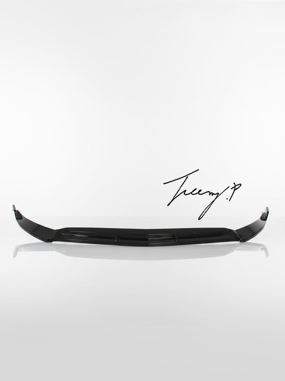 MERCEDES BENZ CLA W118 2020+ GLOSS BLACK FRONT SPLITTER SPOILER LIP BODYKIT