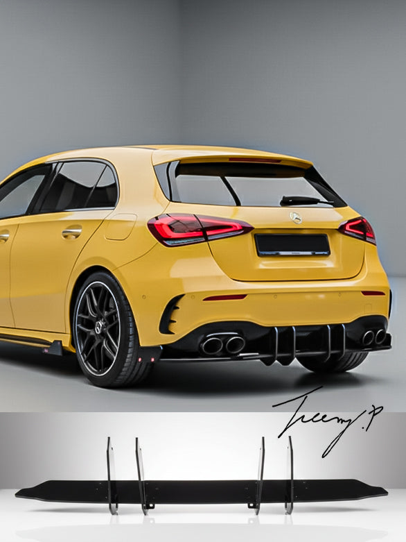Rear blade diffuser lip for Mercedes-Benz A-Class W177 (2019+)