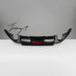 VW Golf MK7 GTI gloss black rear diffuser with LED lights sporty aggressive styling

