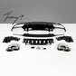 Mercedes C Class W205 AMG Line rear bumper diffuser with exhaust 2014 to 2021
