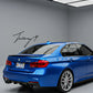 BMW 3 Series F30 gloss black P-style rear boot spoiler (2012–2018)
