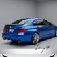 BMW 3 Series F30 gloss black P-style rear boot spoiler (2012–2018)
