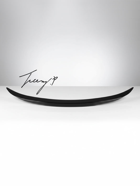 BMW 3 Series F30 gloss black P-style rear boot spoiler (2012–2018)