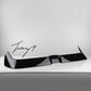 VW Golf 5 GTI gloss black Oettinger style rear roof spoiler lip