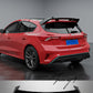 FORD FOCUS HATCHBACK 2019 - 2020 RS STYLE GLOSS BLACK REAR ROOF SPOILER BODYKIT