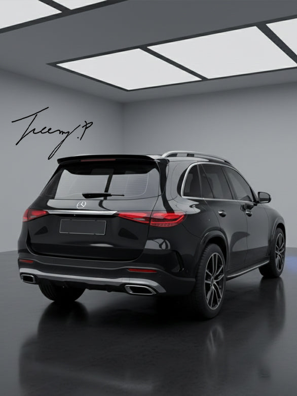 MERCEDES BENZ GLC X254 2023+ GLOSS BLACK REAR ROOF SPOILER BODYKIT
