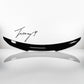 Gloss black PSM style rear spoiler for Mercedes E-Class W214 (2024+)