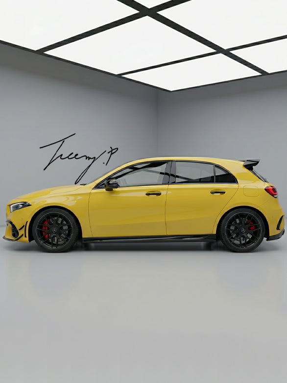 Mercedes A35 A45 AMG saloon right side skirt moulding driver side offside 2018 and newer