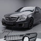 Mercedes-Benz E-Class W212 S212 2009-2013 front diamond style gloss black grille