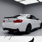 BMW 4 Series F33 Convertible gloss black M4 V style rear spoiler
