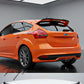 Ford Focus Hatchback ST gloss black rear roof spoiler lip (2010–2014)