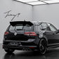 VW Golf MK7 MK7.5 gloss black OSIR style rear roof spoiler wing (2012–2020)