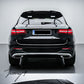 Mercedes GLC W253 gloss black rear roof spoiler boot wing lip (2015+)